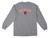 Spitfire Team Bighead Sport Grey Ls M - Skateboard Longsleeve Shirt