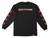Spitfire Classic 87 Bighead Fill Sleeve Black/red Ls M - Skateboard Longsleeve Shirt
