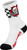 Powell Ripper Checker Stripes Red/black White Socks - Skateboard Socks
