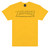 Thrasher Shadow Mag Logo Gold Ss L - Skateboard Tshirt
