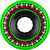 Bones Atf Rough Rider Skull & Bones 56mm 80a Green (set Of 4) - Skateboard Wheels