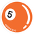 Fiveboro - 5-ball Sticker