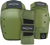 Pro Tec - Adult 3 Pack Open Back L-army Green - Skateboard Pads
