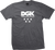 Dgk - All Star - Ss Xxl-charcoal - Skateboard Tshirt