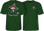 Powell Peralta - Rat Bones Holiday 25 Ss L-green - Skateboard Tshirt