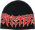 Spitfire - Demon Script Skully Beanie Black/red/cream - Skateboard Beanie