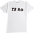 Zero - Army Logo Ss Xxl-wht/blk - Skateboard Tshirt