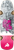 Cliche - Gutenberg Daclin Deck-8.5 White/pink - Skateboard Deck