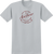 Antihero - Clean Safety Ss M-sil/burgundy - Skateboard TShirt