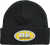Real - Oval Cuff Beanie Blk/yellow