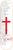 Zero - Sheckler Cross Deck-8.25 Wht/red - Skateboard Deck