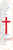 Zero - Sheckler Cross Deck-8.5 Wht/red - Skateboard Deck
