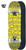 Meow Sticker Pile Cmyk Yellow Soft Top Complete 6.75 X 28.50 - Complete Skateboard