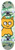 Meow Big Cat Camo Green Complete 7.25 - Complete Skateboard