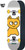 Meow Big Cat White Soft Top Mini Complete 7.00 X 29.00 - Complete Skateboard