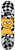 Meow Big Cat Checker Twist Black/white Complete 7.75 - Complete Skateboard