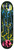 Krooked Worrest Skull Twin Tail Slick Deck 8.30 - Skateboard Deck