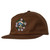 Krooked Sweatpants Redux Snapback Hat Brown - Skateboard Hat