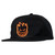 Spitfire Charred Remains Snapback Black - Skateboard Hat
