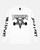 Thrasher Goat Destroy White Ls M - Skateboard Longsleeve Shirt