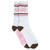 Krooked Eyes Socks White/brown/pink - Skateboard Socks