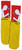 Toy Machine Skater Socks Yellow - Skateboard Socks