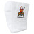 The Heated Wheel Spider Tamer Premium Socks White - Skateboard Socks