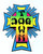 Dogtown Cross Logo Neon 2" Sticker