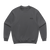 Ace Hutch Dark Grey Crew/swt S - Skateboard Sweatshirt