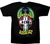 Dogtown Og Red Dog Blue/green Wings Black Ss Xl - Skateboard Tshirt