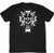 Dogtown Cross Logo Black/white Ss Xxl - Skateboard Tshirt
