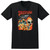 Spitfire Invasion Black Ss L - Skateboard Tshirt