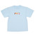 April Genes Light Blue Ss M - Skateboard Tshirt