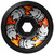 Spitfire 80hd Superwide Multiball Black 58mm (set Of 4) - Skateboard Wheels