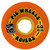 Pig Rovers Orange 60mm 85a (set Of 4) - Skateboard Wheels
