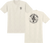 Antihero - Engineering Ss M-heather Cream/blk - Skateboard Tshirt