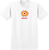 Krooked - Sun Heart Ss Xl-white/red/yel - Skateboard Tshirt