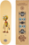 Push - Bee Zombie (in-complete)-8.25 Peach - Complete Skateboard