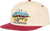 Real - Pier 7 Hat Adj-nat/maroon - Skateboard Hat