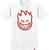 Spitfire - Bighead Ss S-white/dark Red - Skateboard Tshirt