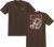 Spitfire - Gas Mask Ss Xl-dark Chocolate - Skateboard Tshirt