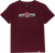 Spitfire - Old E Drop Bighead Yth Ss L-maroon/rd/blk/wt