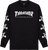 Thrasher - Mag Logo Goat Ls S-black