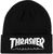 Thrasher Embroidered Logo Beanie Black/white - Skateboard Beanie