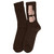 Toy Machine Fists Socks Brown - Skateboard Socks