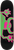Tm Original Monster Deck-8.25 Blk/neon Grn/pink - Skateboard Deck