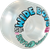 Snot Wide Boys 51mm 99a Clear/blue - Skateboard Wheels (Set Of Four)