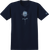 Sf April Bighead Rose Ss Xl-navy - Skateboard Tshirt