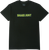 Sj Stretch Sticker Ss M-forest Green - Skateboard Tshirt
