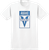 Venture Awake Ss L-white/lt Blue/dk.blue - Skateboard Tshirt